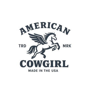 American Cowgirl Pegasus Horse