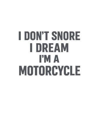 Dream Motorcycle Snore